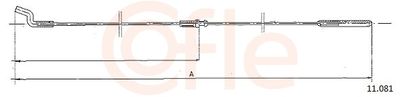 Akseleratora trose COFLE 11.081