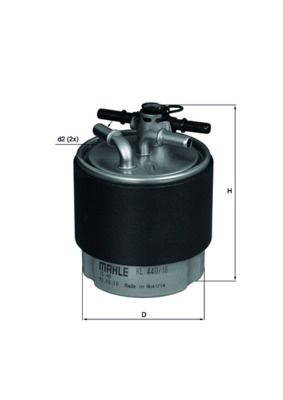 Топливный фильтр MAHLE KL 440/18