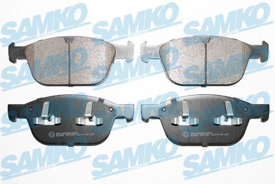 Комплект тормозных колодок, дисковый тормоз SAMKO 5SP1597