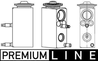 Расширительный клапан, кондиционер MAHLE AVE 77 000P