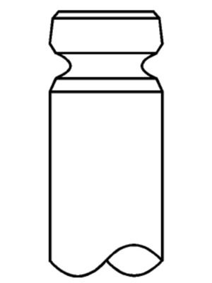 Выпускной клапан MAHLE 627 VA 30667 000