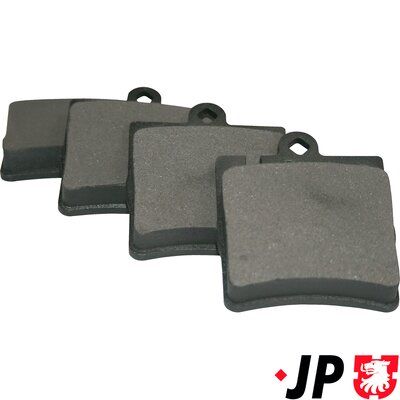 Комплект тормозных колодок, дисковый тормоз JP GROUP 1363700610
