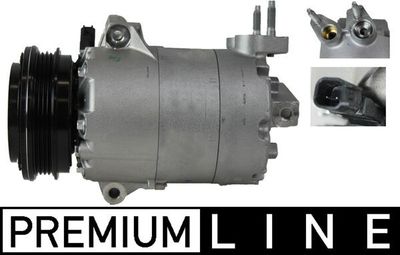 Компрессор, кондиционер MAHLE ACP 553 000P