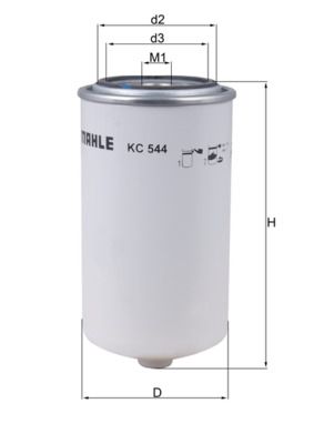 Топливный фильтр KNECHT KC 544
