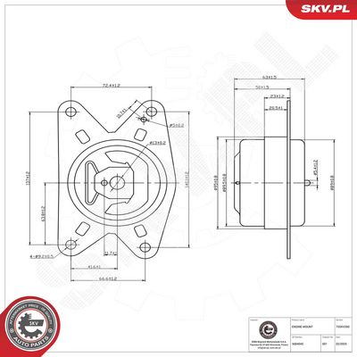 Piekare, Dzinējs ESEN SKV 75SKV260