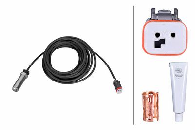 Датчик, частота вращения колеса HELLA 6PU 230 052-381