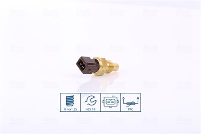 Devējs, Dzesēšanas šķidruma temperatūra NISSENS 207014