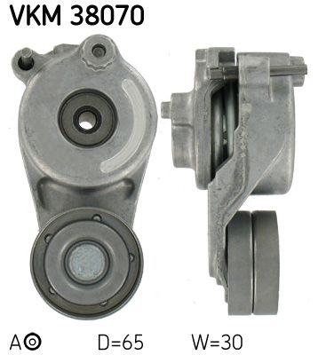 Натяжитель ремня, клиновой зубча SKF VKM 38070