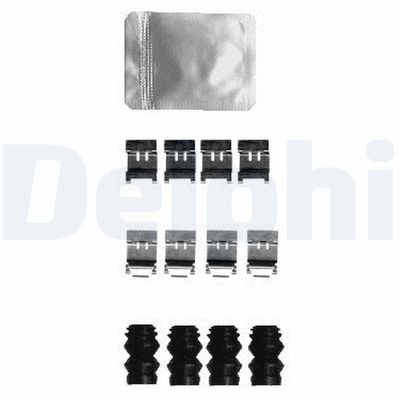 Piederumu komplekts, Disku bremžu uzlikas DELPHI LX0593