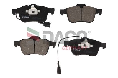Bremžu uzliku kompl., Disku bremzes DACO 320111