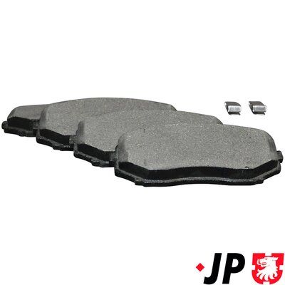 Комплект тормозных колодок, дисковый тормоз JP GROUP 3863600810