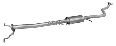 Средний глушитель выхлопных газов ASMET 28.011