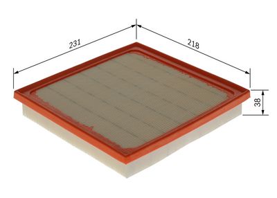 Воздушный фильтр BOSCH F 026 400 743