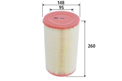 Воздушный фильтр VALEO 585761