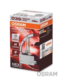Kvēlspuldze, Tālās gaismas lukturis ams-OSRAM 66340XNL