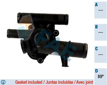 Termostats, Dzesēšanas šķidrums FAE 5350889