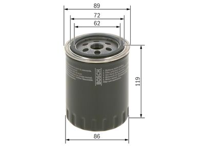 Eļļas filtrs BOSCH F026407136