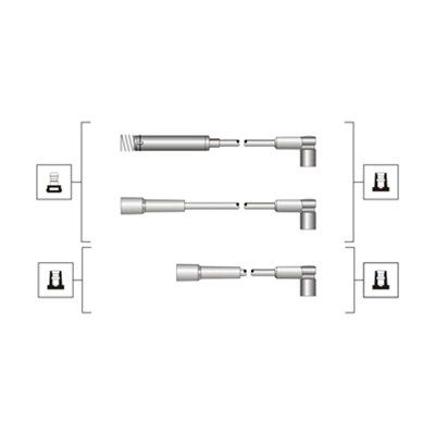 Augstsprieguma vadu komplekts MAGNETI MARELLI 941319170072
