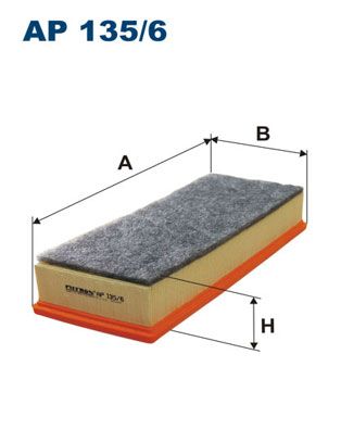 Gaisa filtrs FILTRON AP 135/6
