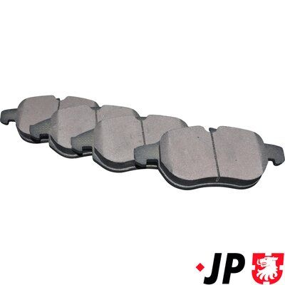 Bremžu uzliku kompl., Disku bremzes JP GROUP 1263603110