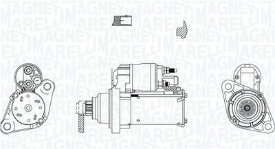 Стартер MAGNETI MARELLI 063721324010
