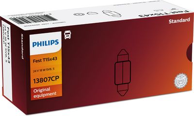 Kvēlspuldze PHILIPS 13807CP