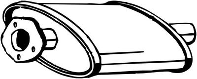 Предглушитель выхлопных газов BOSAL 235-941