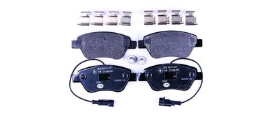 Комплект тормозных колодок, дисковый тормоз HELLA 8DB 355 016-071