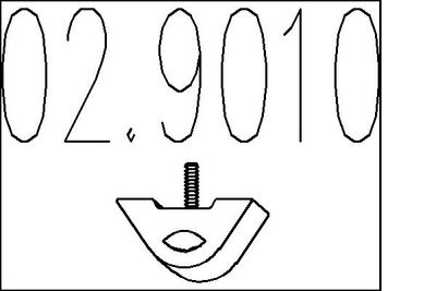 Буфер, глушитель MTS 02.9010