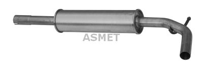 Средний глушитель выхлопных газов ASMET 19.010