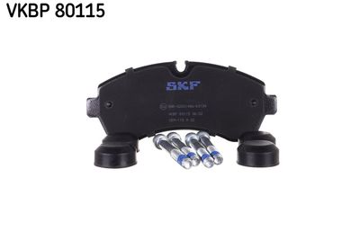 Комплект тормозных колодок, дисковый тормоз SKF VKBP 80115