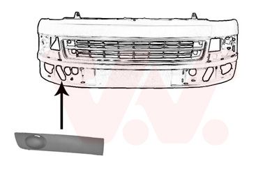 Ventilatora reste, Bampers VAN WEZEL 5790592