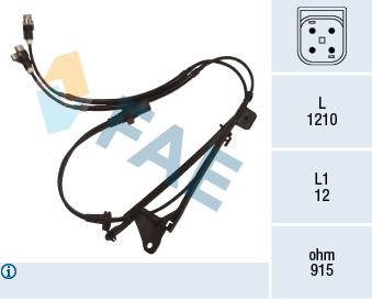 Devējs, Riteņu griešanās ātrums FAE 78499