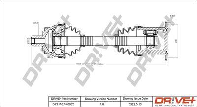 Приводной вал Dr!ve+ DP2110.10.0032