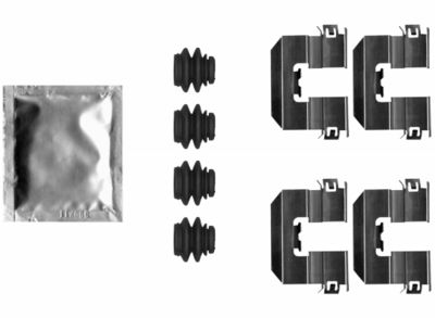 Комплектующие, колодки дискового тормоза TEXTAR 82552300