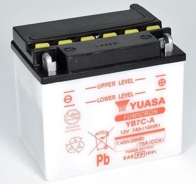 Startera akumulatoru baterija YUASA YB7C-A