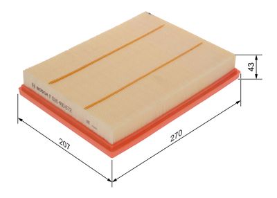 Воздушный фильтр BOSCH F 026 400 672