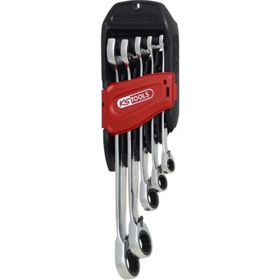 Uzgriežņu atslēgu komplekts ar sprūdmehānismu KS TOOLS 503.5905