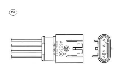 Lambda zonde NTK 93884