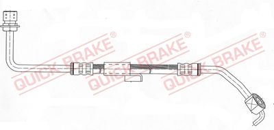 Bremžu šļūtene QUICK BRAKE 50.948