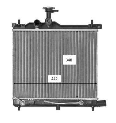 Radiators, Motora dzesēšanas sistēma NRF 58460