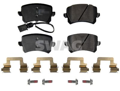 Bremžu uzliku kompl., Disku bremzes SWAG 33 10 5313