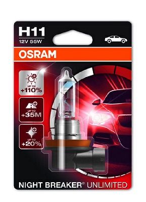 Kvēlspuldze, Tālās gaismas lukturis ams-OSRAM 64211NBU-01B