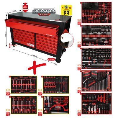 Instrumentu ratiņi KS TOOLS 845.9706