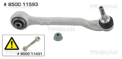 Neatkarīgās balstiekārtas svira, Riteņa piekare TRISCAN 8500 11593