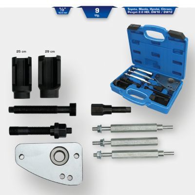Demontāžas instrumentu komplekts, Common-Rail sprausla KS TOOLS BT551180