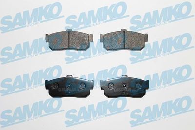 Комплект тормозных колодок, дисковый тормоз SAMKO 5SP929