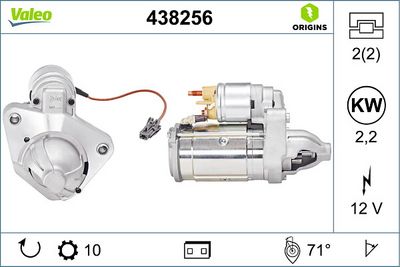 Стартер VALEO 438256