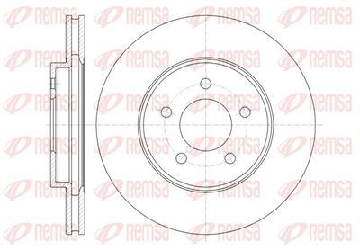 Тормозной диск REMSA 61376.10