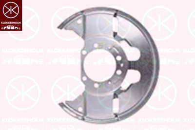 Dubļu sargs, Bremžu disks KLOKKERHOLM 5078370